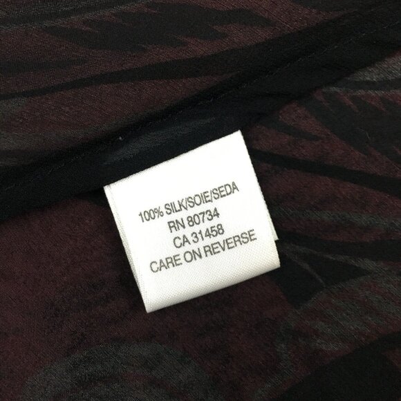 Silk Tank Blouse 70s Swirls - Picture 12 of 12